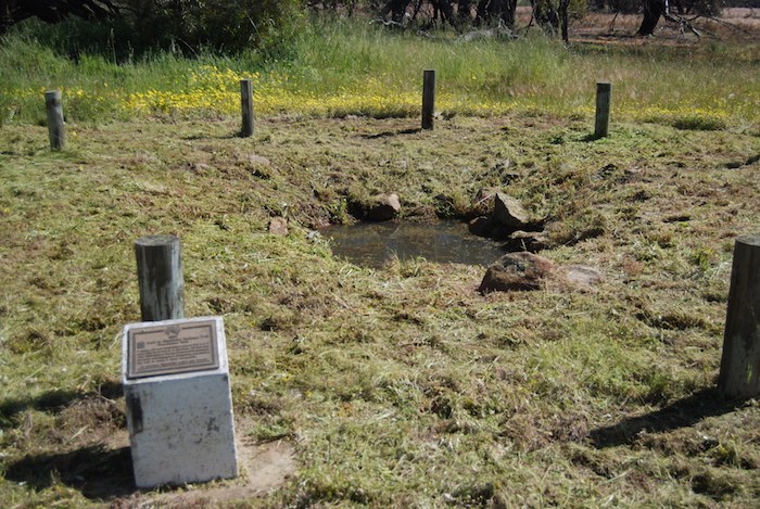 Doodlakine Well and plaque.