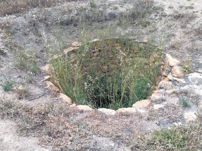 The well retains water.
